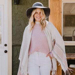 SiiZu soft poncho ( one size )